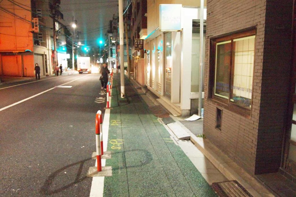 神楽坂の和食店「和らく」へのアクセス