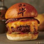 wagyu burger、和牛バーガー、日本橋、チーズバーガー